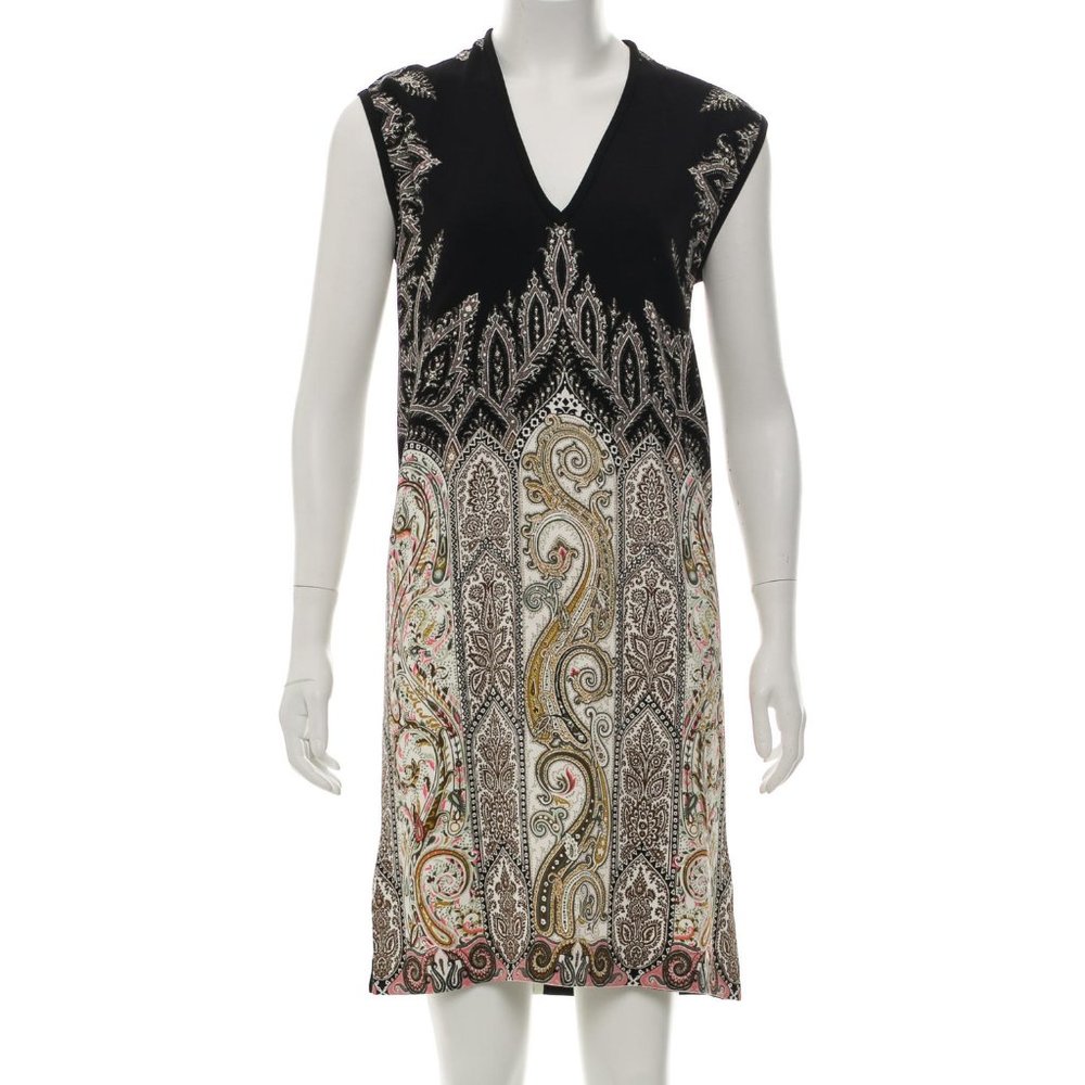 NWOT ETRO Printed Sleeveless Dress, 44